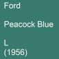 Preview: Ford, Peacock Blue, L (1956).